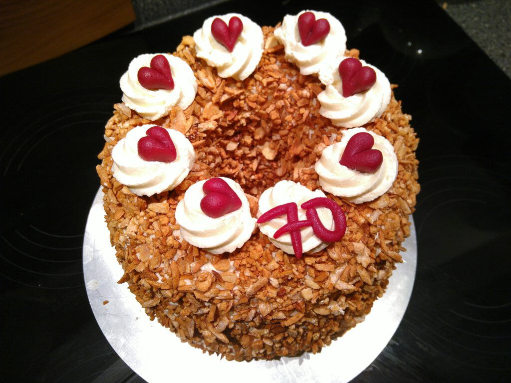 Frankfurter Kranz zum 70. Geburtstag