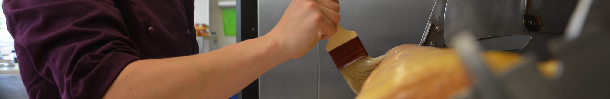 Closeup Glasur Baumkuchen