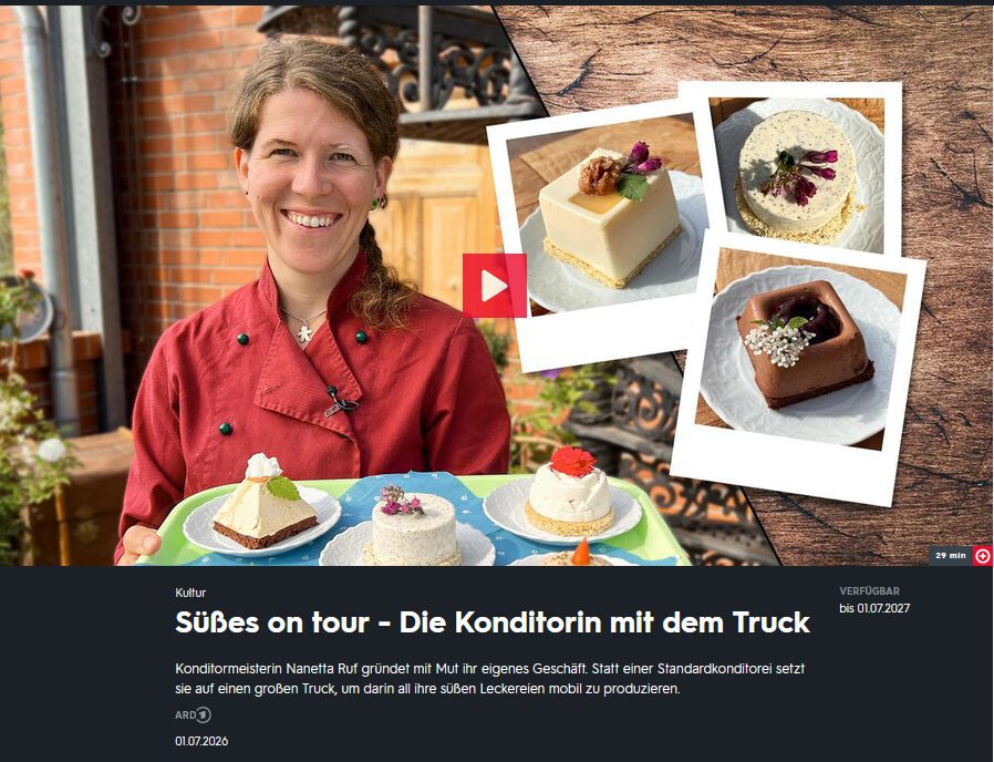 Konditourei im Fernsehen